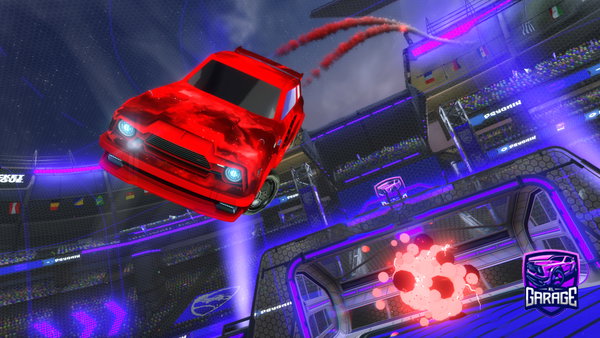 A Rocket League car design from WFC_NOXY