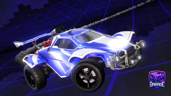 A Rocket League car design from Wil-z09