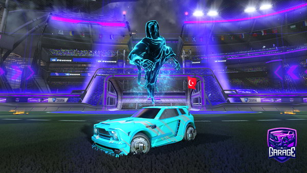 A Rocket League car design from ProBroxx