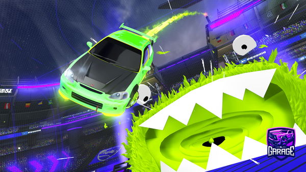 A Rocket League car design from yurexzzz