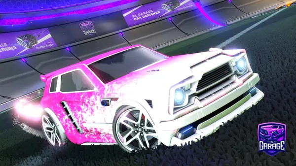 A Rocket League car design from 1cyEnd