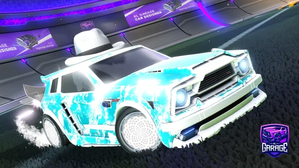 A Rocket League car design from RyanCfrone