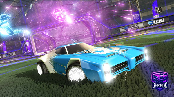 A Rocket League car design from FoxxyClips