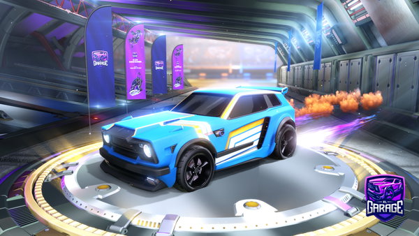 A Rocket League car design from XbowuwuYT