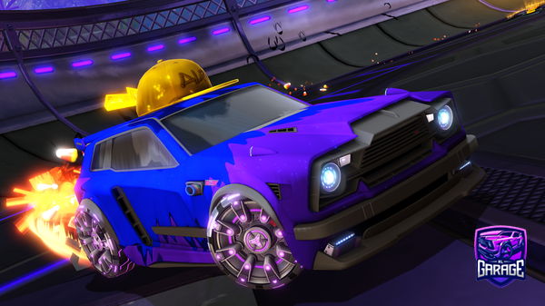 A Rocket League car design from Trech_orbital91