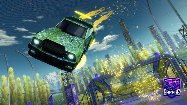 A Rocket League car design from jackmanB