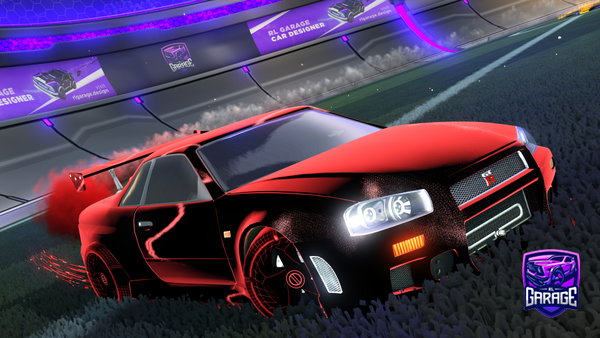 A Rocket League car design from St_ray_