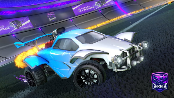 A Rocket League car design from Hamzajaff