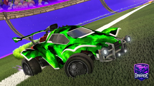 A Rocket League car design from Pulse_Arzyy