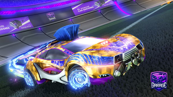 A Rocket League car design from Chillyvast