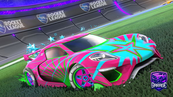 A Rocket League car design from qwizzywizzy