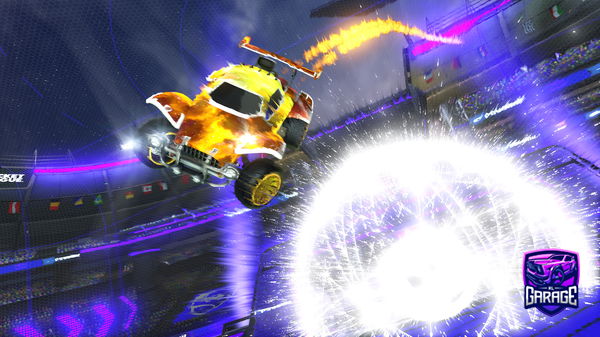 A Rocket League car design from Huntflav