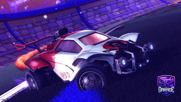 A Rocket League car design from ItzCl0udzRL