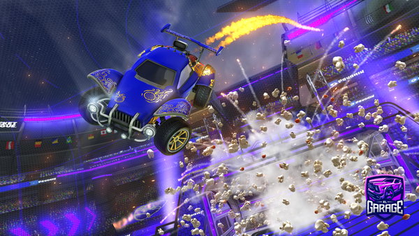 A Rocket League car design from Dbabwin