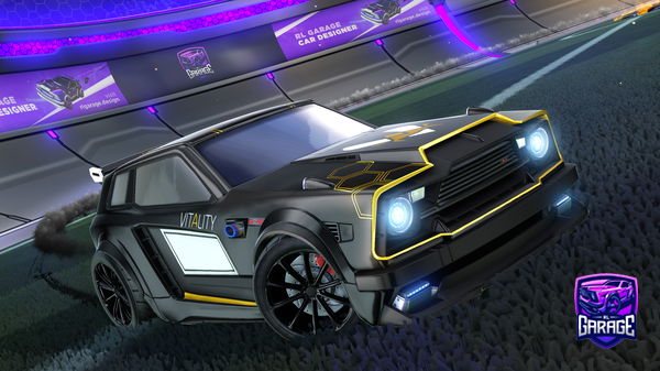 A Rocket League car design from Astra__yt