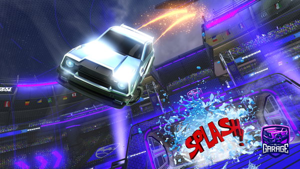 A Rocket League car design from bogdan299