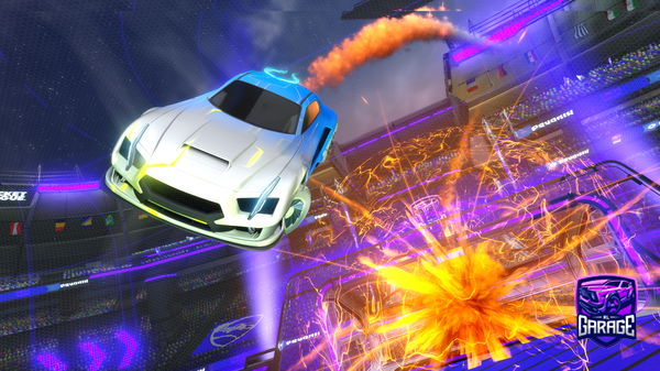 A Rocket League car design from Mythic1011