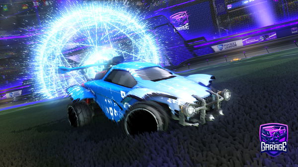 A Rocket League car design from Gun_man515