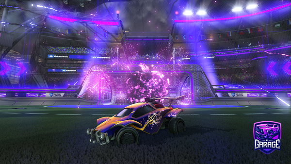 A Rocket League car design from Rolly_Player