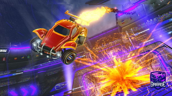 A Rocket League car design from Pikider