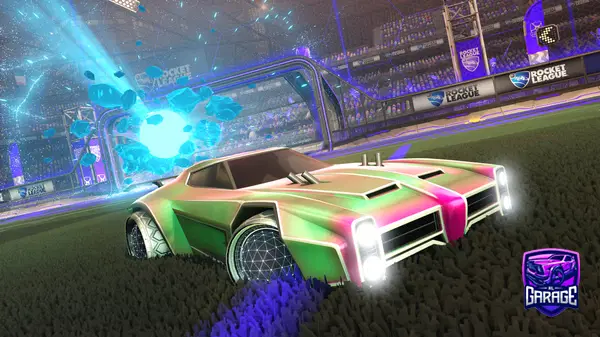 A Rocket League car design from BingChillingBalls