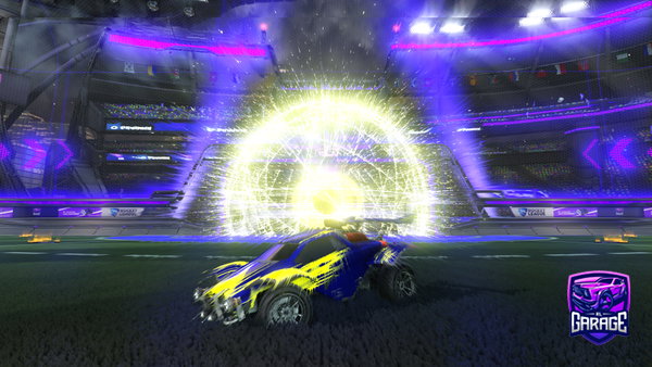 A Rocket League car design from Lykon
