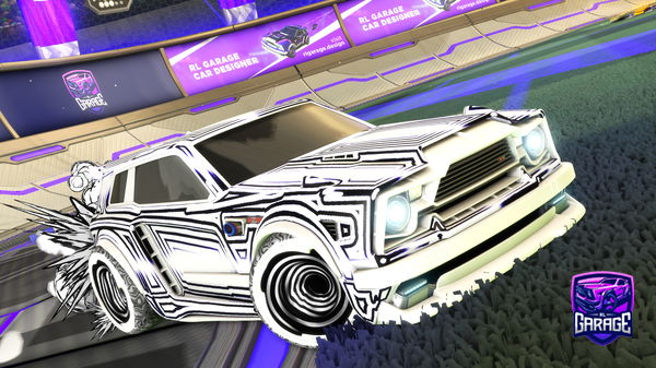 A Rocket League car design from reggi455