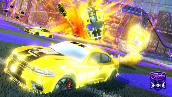 A Rocket League car design from LUKATIM