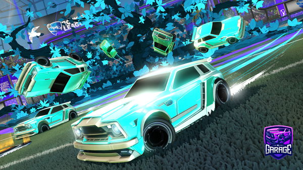 A Rocket League car design from BlockIced