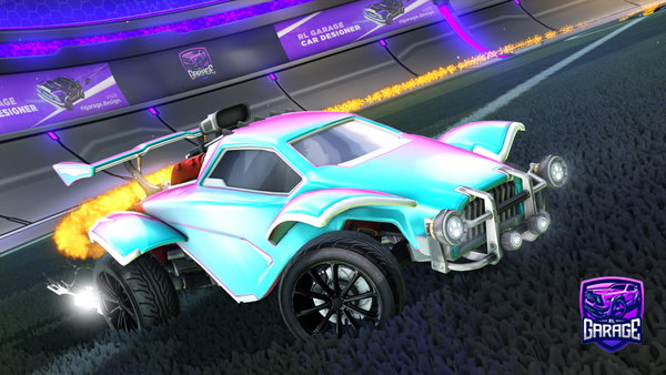 A Rocket League car design from elchipp0