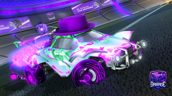 A Rocket League car design from xJUSTIMAGINEx