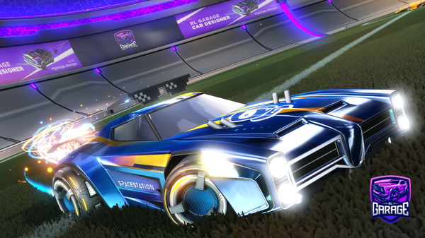 A Rocket League car design from Keenadian