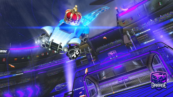 A Rocket League car design from TinyMarshmallow