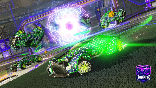 A Rocket League car design from 1akerrr