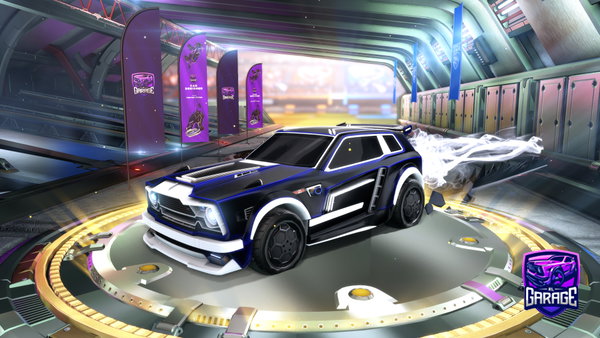 A Rocket League car design from MarThunder