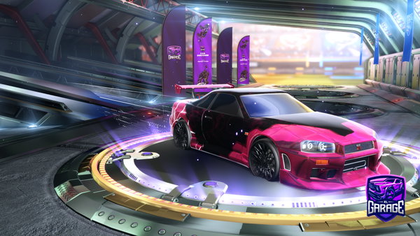 A Rocket League car design from Spowkz