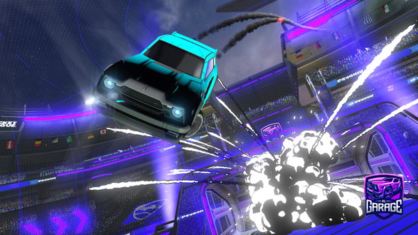 A Rocket League car design from Luke_clay12