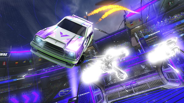 A Rocket League car design from FlashGaming42YT