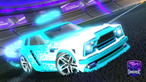A Rocket League car design from vePz