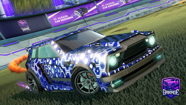 A Rocket League car design from EuronixSplashy
