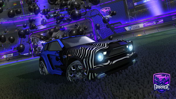 A Rocket League car design from Octag8nn
