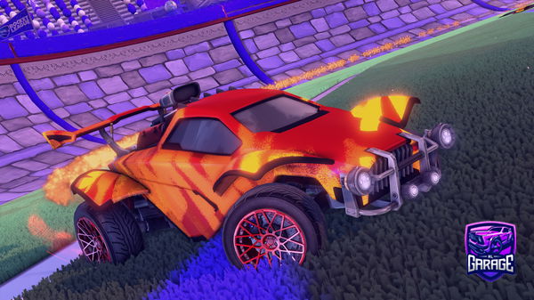 A Rocket League car design from vSpxticzz