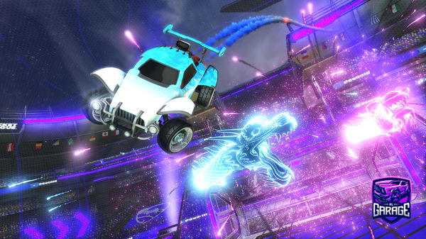 A Rocket League car design from gurkasos