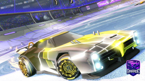 A Rocket League car design from Ejjdc