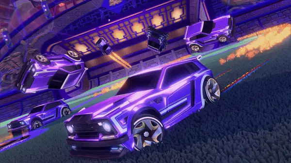 A Rocket League car design from Lemur-voisin