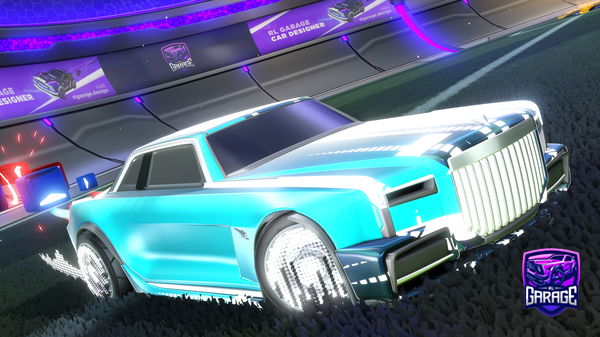 A Rocket League car design from GhungeshJay