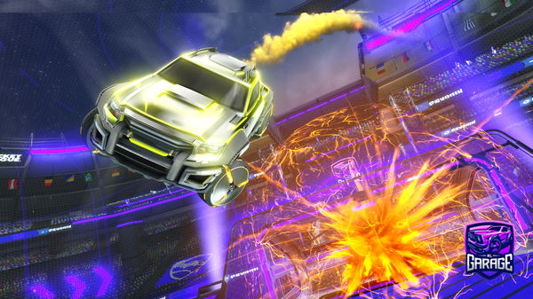 A Rocket League car design from Nerdy_mcturdy