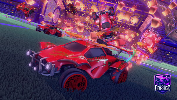 A Rocket League car design from CrazySavageBeast