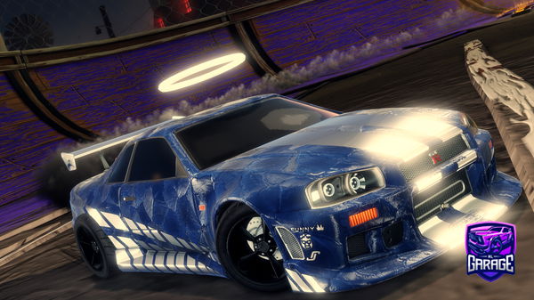 A Rocket League car design from firezord265