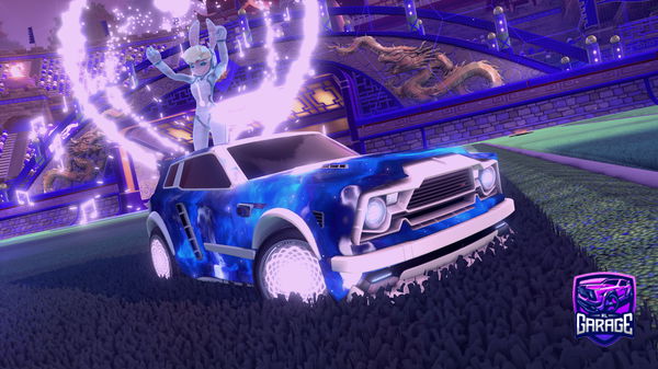 A Rocket League car design from Aaronposey
